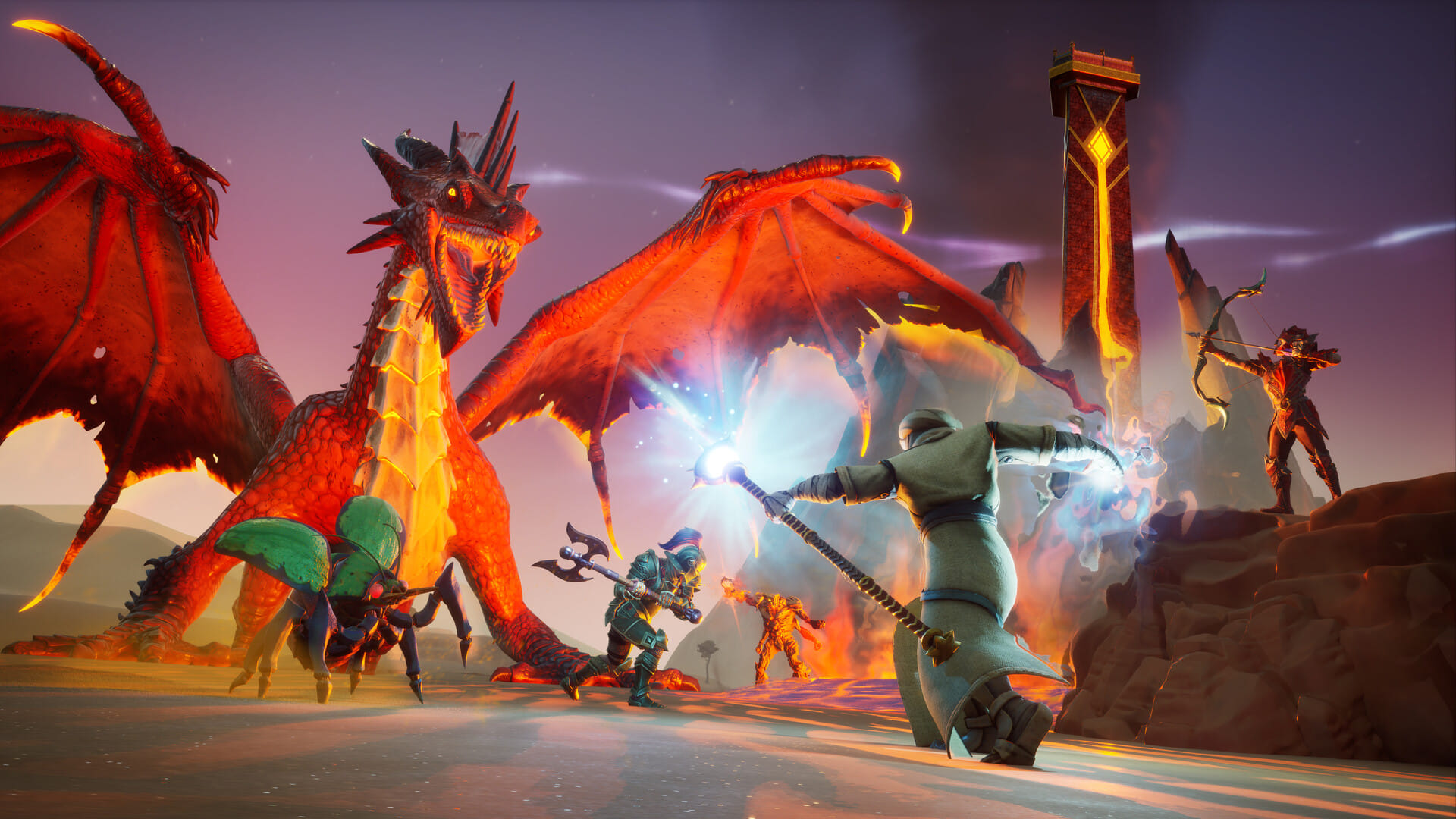 Progression en coop dans RuneScape Dragonwilds